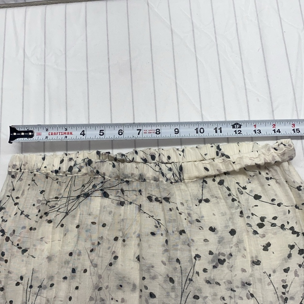 Flax Jeanne Engelhart 2 piece set,White and Black Patterned long sleeve Size S - Picture 13 of 15